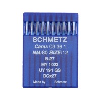 Schmetz Industrial overlock machine needles B 27,81x1, DCx21 SIZE-80/12
